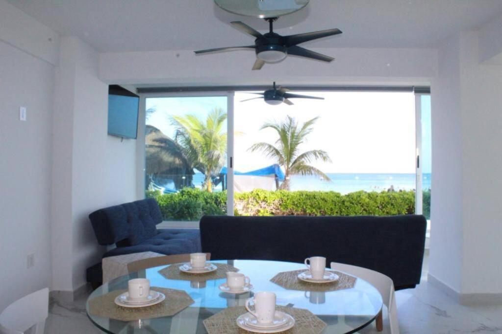 Beach Front Renewed Apartment Cancún Extérieur photo