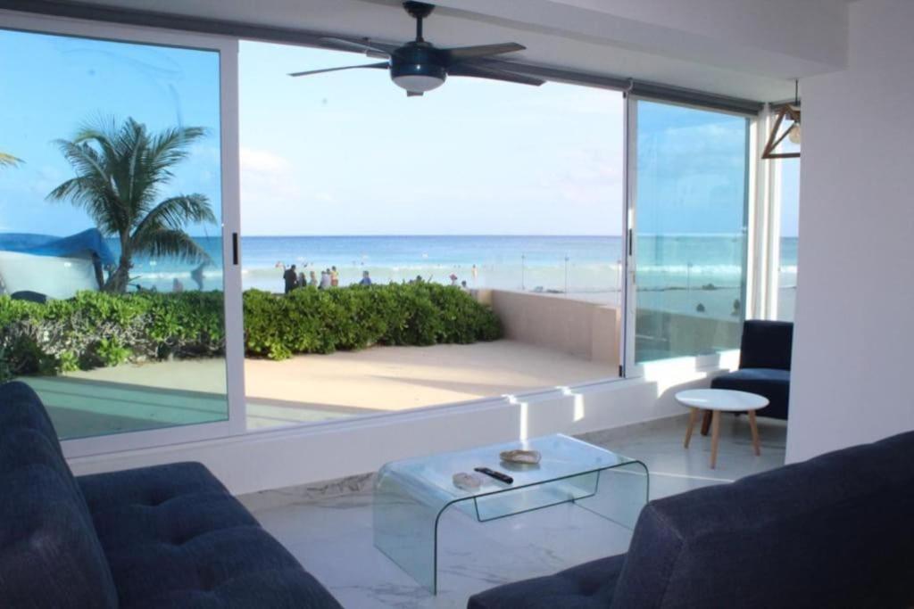 Beach Front Renewed Apartment Cancún Extérieur photo