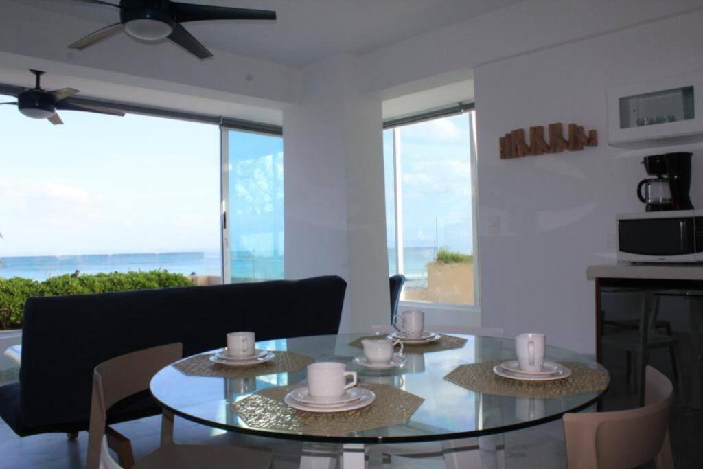 Beach Front Renewed Apartment Cancún Extérieur photo